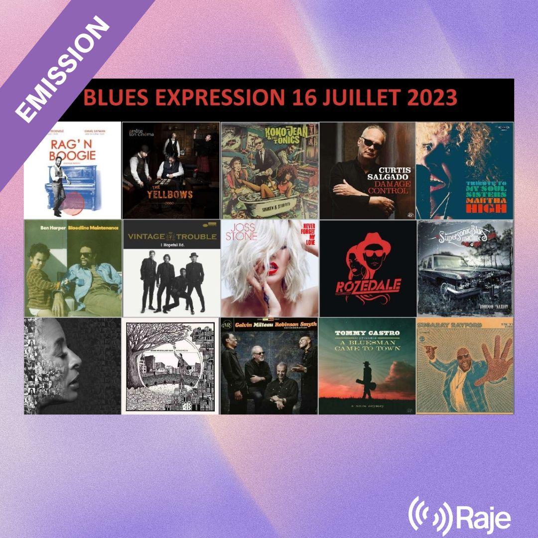 Blues Expression /// Juillet 2023 L'agenda festivals avec Sylvie Declas
